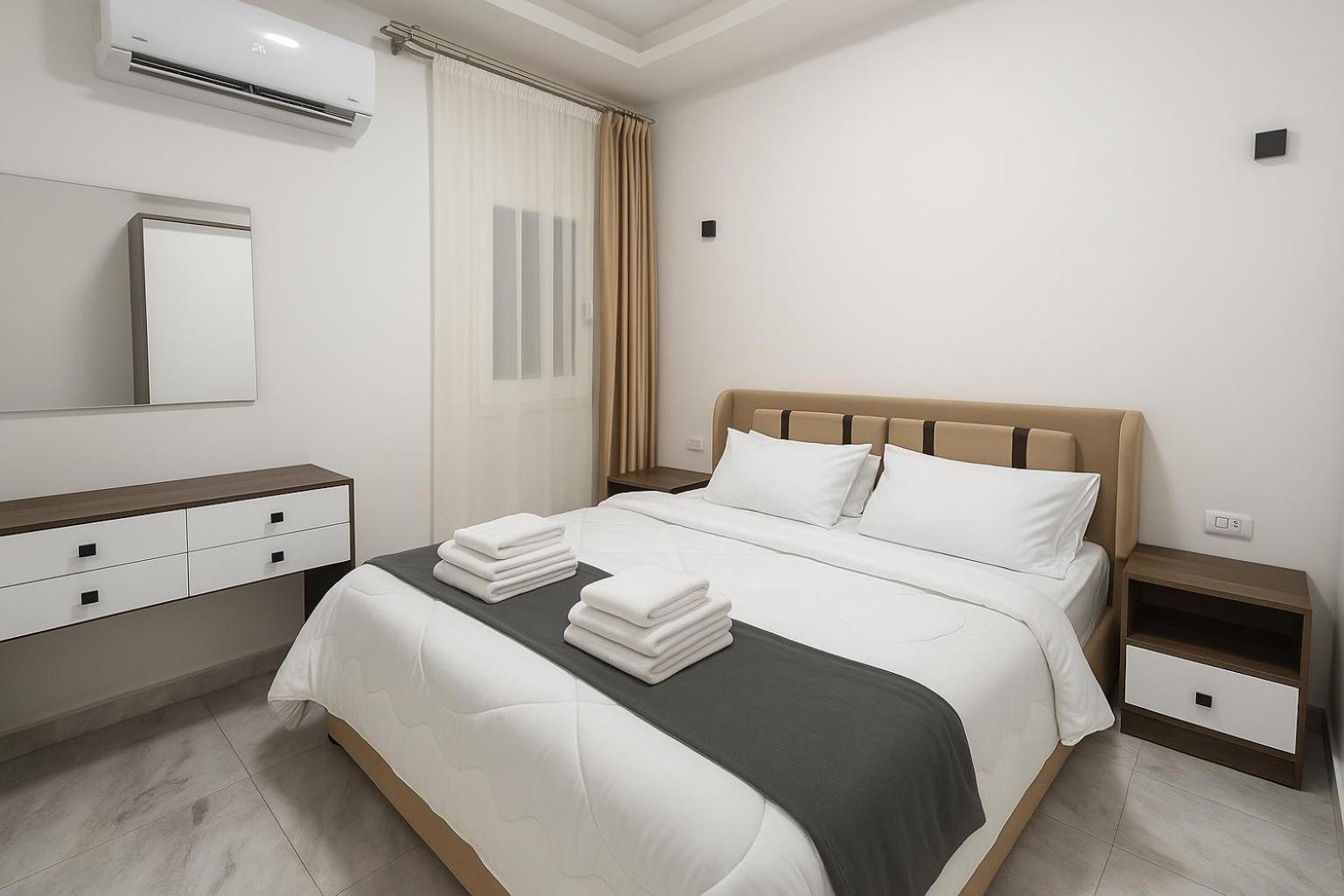 Selena Bay Luxury Sea View 1br Apartment, Private And Pool Aparthotel
