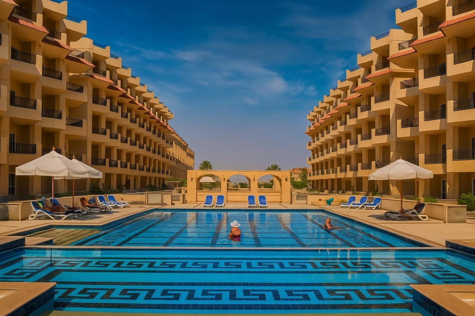 Selena Bay Luxury Sea View 1br Apartment, Private And Pool